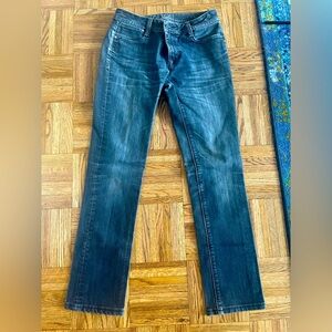 DL1961 Grace Mid Rise Straight Jeans Size 28 Medium Wash